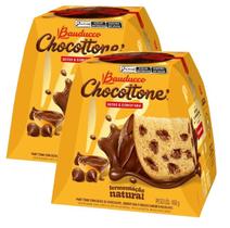 2 Panetone Bauducco Chocottone Maxi Gotas de Chocolate 450g