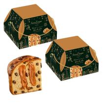 2 Panetone Recheado Nozes e Doce de Leite Santa Edwiges 800g