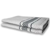 2 Panos de Prato Atoalhado Felpudo 370g/m² Premium Preto 2 Panos de Prato Atoalhado Felpudo 370g/m² Premium Preto