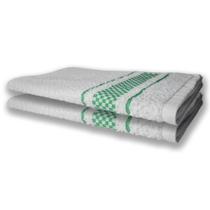 2 Panos de Prato Atoalhado Felpudo 370g/m² Verde 2 Panos de Prato Atoalhado Felpudo 370g/m² Verde