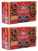 2 Pão De Mel Chocolate Schokoladen Lebkuchen Lambertz 500g