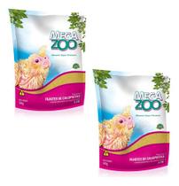 2 Papa P/ Filhotes De Calopsitas I-19 500g Papinha - Megazoo