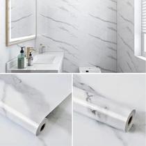2 Papel De Parede Adesivo P/ Cozinha Marmore Brilhante 5m 2 Papel De Parede Adesivo P/ Cozinha Marmore Brilhante 5m