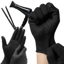 2 Par Luva P Salão Para Fonte De Calor Chapa secador babylis Epi profissional