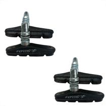 2 Par Sapata Silbike V-orbital Preto St-15