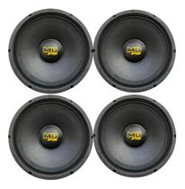 2 pares alto falante spyder 8 pol trio mg300 150w rms 8 ohms médio grave