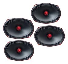 2 PARES ALTO FALANTE SPYDER WOOFER 6x9 POL NITRO 320 W RMS 4 OHMS
