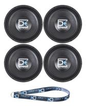 2 pares alto falantes woofer a700 12 polegadas 700w rms 4 ou 8 ohms dk audio