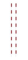 2 Pares Antena De Volei/futvôlei Fibra De Vidro Tam. Oficial