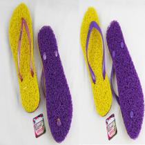 2 pares de Chinelos Apaju duplo capacho massageador