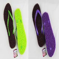 2 pares de Chinelos Apaju duplo capacho massageador