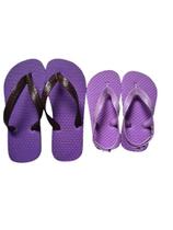 2 Pares De Chinelos Tradicional Infantil Baby