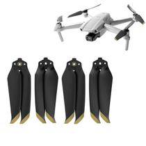 2 Pares de Hélices para Drone DJI Mavic Air 2/Air 2S - Dourado 2 Pares de Hélices para Drone DJI Mavic Air 2/Air 2S - Dourado