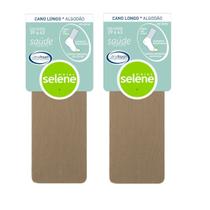 2 Pares de Meias Social Selene Indicada para Diabético Algodão 6303 2 Pares de Meias Social Selene Indicada para Diabético Algodão 6303