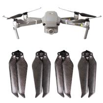 2 Pares Hélices Fibra de Carbono para Drone DJI Mavic 2 Pro/Zoom