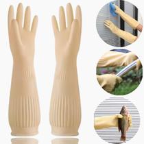 2 Pares Luva Borracha Hospital,resíduo,agrotoxi Epi Importado