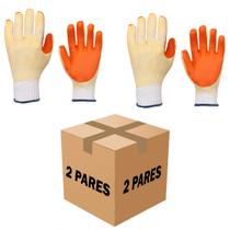 2 Pares Luva EPI Proteção Segurança Obras Construção 9/ 2 Pares Luva EPI Proteção Segurança Obras Construção 9/