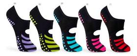 2 Pares Meia Sapatilha Pilates Fitness Yoga Antiderrapante 2 Pares Meia Sapatilha Pilates Fitness Yoga Antiderrapante