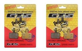 2 Pares Pastilha Freio Bs01 Compatível Absolute, Shimano