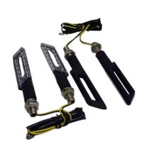2 Pares Pisca Seta Led Para Moto Mt 600rr
