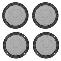 2 Pares Tela Plástica 5 Polegadas Grade Alto Falante Arlem
