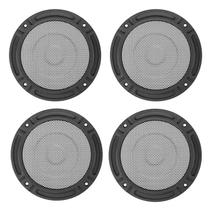 2 Pares Tela Plástica 6 Polegadas Grade Alto Falante Arlem