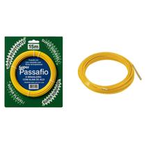 2 Passa Fio Proaqua 15 Metros Profissional Nylon Flexível