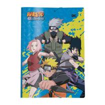 2 Pastas Aba Com Elástico Escolar Oficio/a4 Naruto