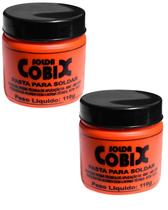 2 Pastas para Solda marca Cobix Pote 110g