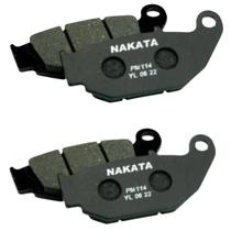 2 Pastilhas Freio Traseiras Nakata Honda XRE 190 2016 A 2023 2 Pastilhas Freio Traseiras Nakata Honda XRE 190 2016 A 2023