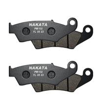 2 Pastilhas Nakata Freio Dianteiro Biz 125i 2019 a 2025