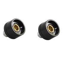 2 pc conector engate rápido fêmea painel 9mm inversora solda