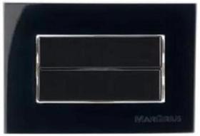 2 Pc Interruptor Duplo Paralelo Móveis Margirius Preto 10A