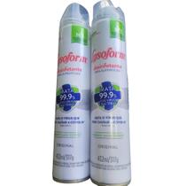 2 pç lysoform desinfetante original spray 432 ml