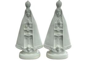 2 Pç Nossa Senhora Aparecida 22cm Gesso Branco Pintar Manto Decoração Lembrança Presente Mãe 2 Pç Nossa Senhora Aparecida 22cm Gesso Branco Pintar Manto Decoração Lembrança Presente Mãe