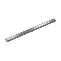 2 pç ralo linear 90 cm flat c grelha inox p banheiro tigre