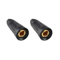 2 pcs conector engate rápido fêmea 13mm cabo solda 25 a 70mm 2 pcs conector engate rápido fêmea 13mm cabo solda 25 a 70mm