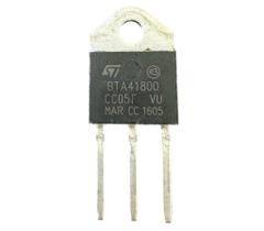 2 pçs - transistor bta41-800 - bta41800 - triac 40amp 800v