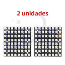 2 PCS WS2812 LED 5050 RGB 8x8 64 Bit Módulo de matriz LED para Arduino YANXD 2 PCS WS2812 LED 5050 RGB 8x8 64 Bit Módulo de matriz LED para Arduino YANXD