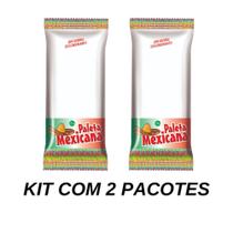 2 Pctes (400 Unidades) Embalagem Para PALETA MEXICANA Saco BOPP - Estampada 8,5X20 cm 2 Pctes (400 Unidades) Embalagem Para PALETA MEXICANA Saco BOPP - Estampada 8,5X20 cm