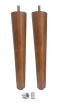 2 Pe Palito 30cm Marrom Claro Bucha Americana 2 Pe Palito 30cm Marrom Claro Bucha Americana