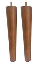 2 Pe Palito 35cm Marrom Claro Com Parafuso Central 2 Pe Palito 35cm Marrom Claro Com Parafuso Central