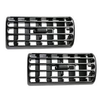 2 peças 5FS10LAZAB grades das saídas de ar centrais do painel frontal 5FS10DX9 compatíveis com Jeep Wrangler TJ 1997-2006 e Cherokee XJ 1997-2001 2 peças 5FS10LAZAB grades das saídas de ar centrais do painel frontal 5FS10DX9 compatíveis com Jeep Wrangler TJ 1997-2006 e Cherokee XJ 1997-2001