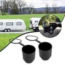 2 Peças Capa Protetora para Engate de Reboque de Caravana, Caminhão e Carro - Acessório Exterior 2 Peças Capa Protetora para Engate de Reboque de Caravana, Caminhão e Carro - Acessório Exterior