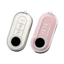 2 peças capas para chave de carro para Fiat 500 Ducato Panda 500L Punto Lancia Musa para Citroen