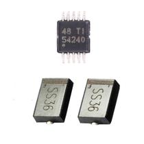 2 peças Ci Tps54240 circuito integrado + 4x Diodo Ss36 Sk36 60V 3A