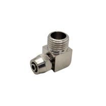 2 peças Conector Cotovelo Tubo 10mm Rosca 3/8 Suspensão a Ar