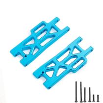 2 peças de metal do braço inferior dianteiro compatíveis com Wltoys 104009 124