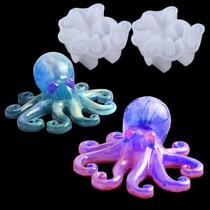 2 peças de molde de silicone Octopus Wehous 10x9x5cm DIY Crafts 2 peças de molde de silicone Octopus Wehous 10x9x5cm DIY Crafts