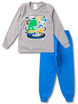 2 Peças de Roupas Conjunto Meia Estação Infantil Masculino Inverno Menino - 1 Camiseta e 1 Calça